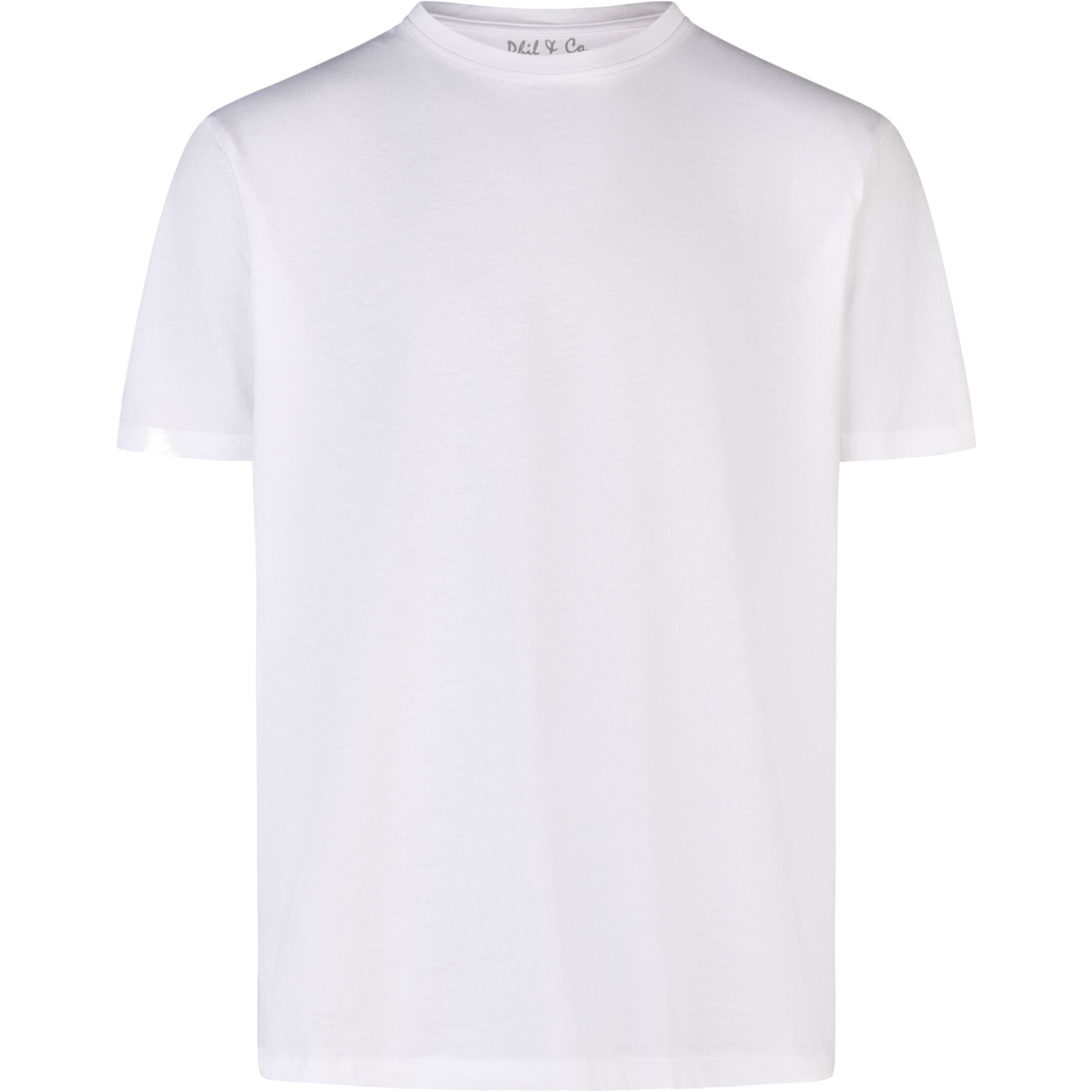 Herren 2er Pack T-Shirt Rundhals Weiß