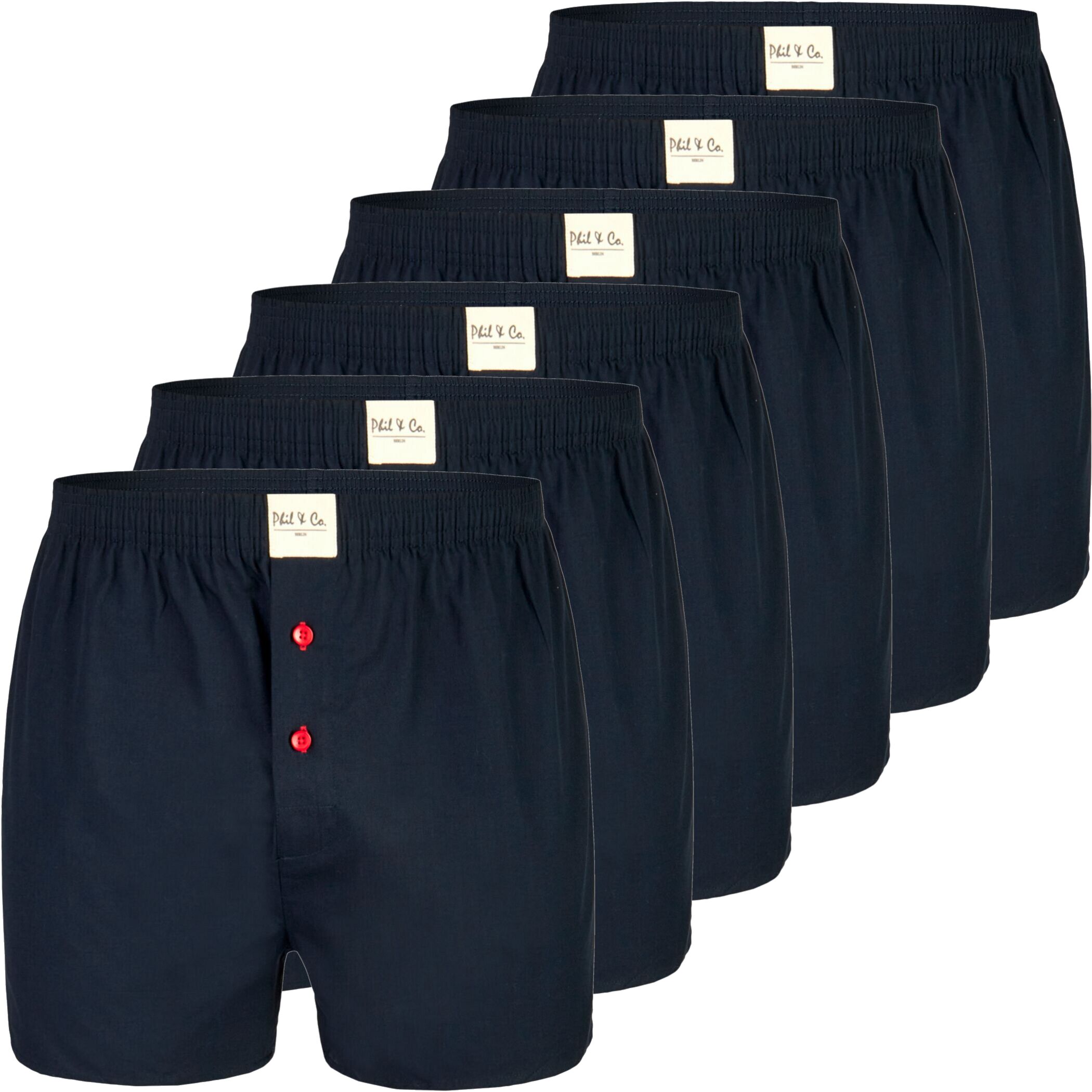 Herren Web Shorts 3er, 6er, 9er Pack