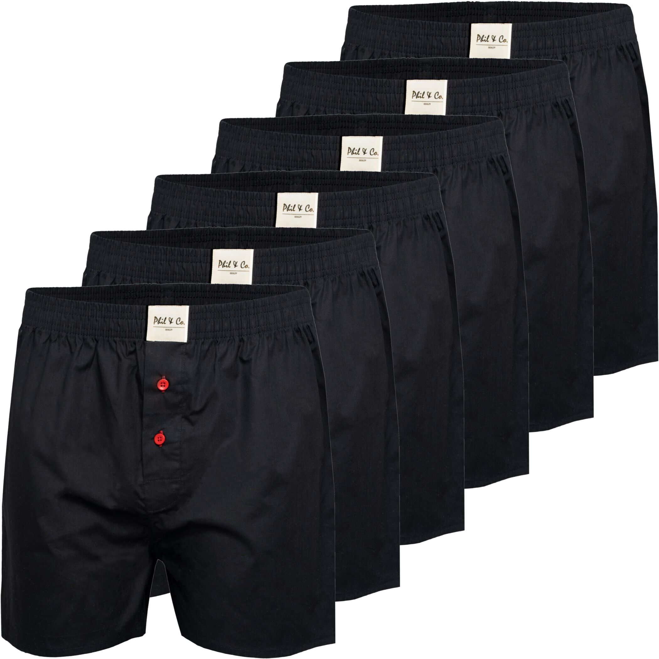Herren Web Shorts 3er, 6er, 9er Pack