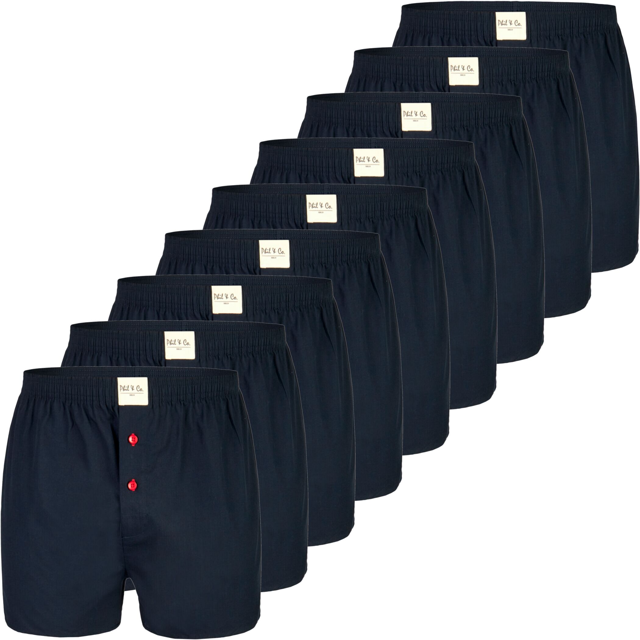 Herren Web Shorts 3er, 6er, 9er Pack