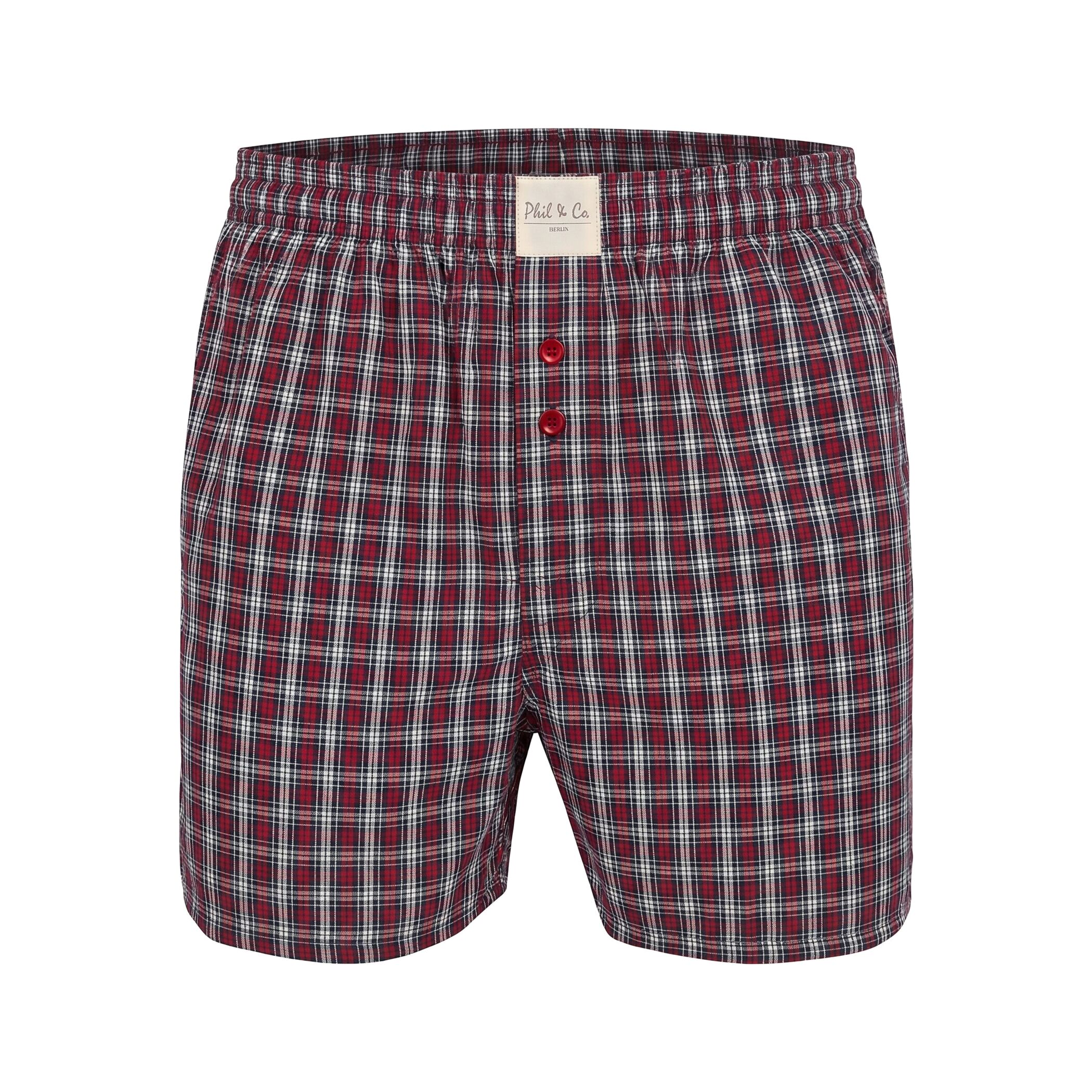 Herren Webboxer 4er Pack – 60% Baumwolle / 40% Polyester – Pflegeleicht